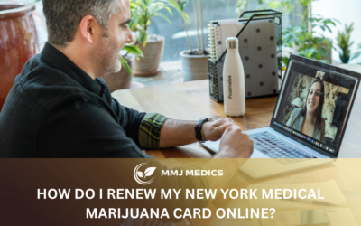 How do I renew my New York medical marijuana card online?